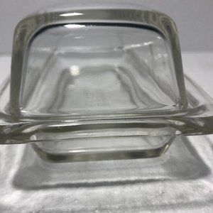 Glass Butter Dish With Lid Multi-purpose